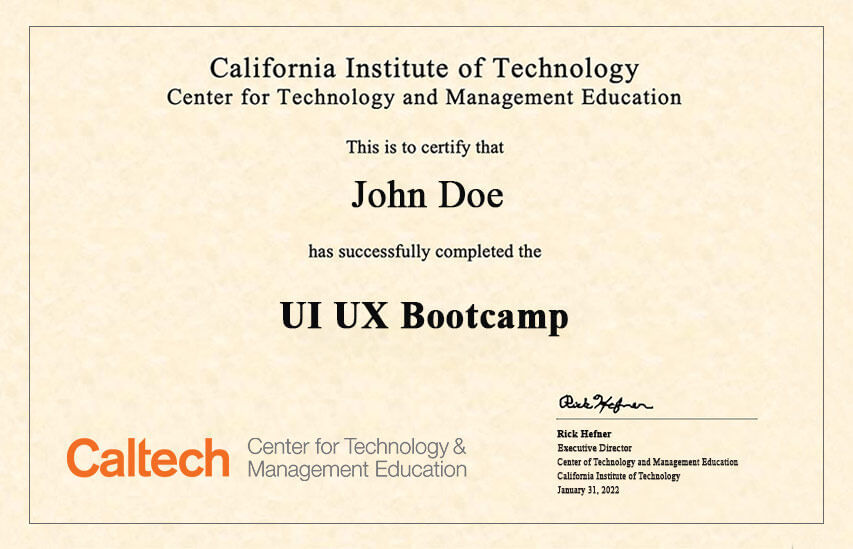 UI UX Bootcamp | Master in UI/UX Design